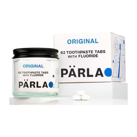 PARLA - Original Naturally Whitening Toothpaste Tabs 62s