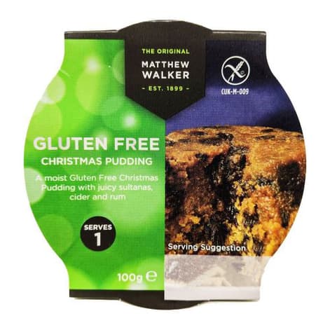 Matthew Walker Gluten Free Christmas Pudding Small
