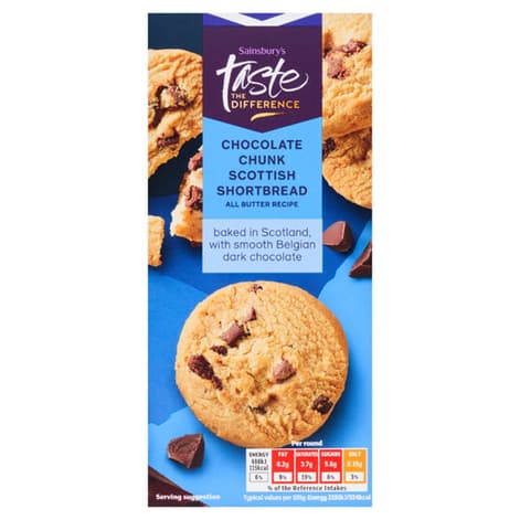 Sainsbury’s Belgian Milk Chocolate Cookies, Taste the Difference x 4