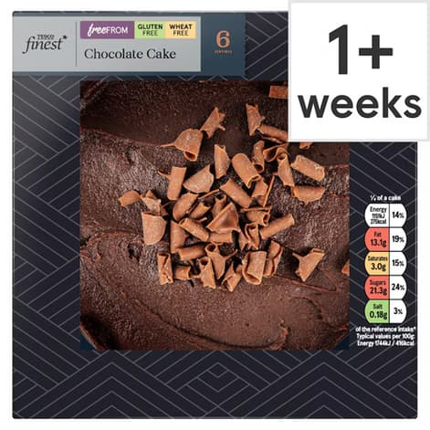 Tesco Finest Free From Chocolate Sponge Cake